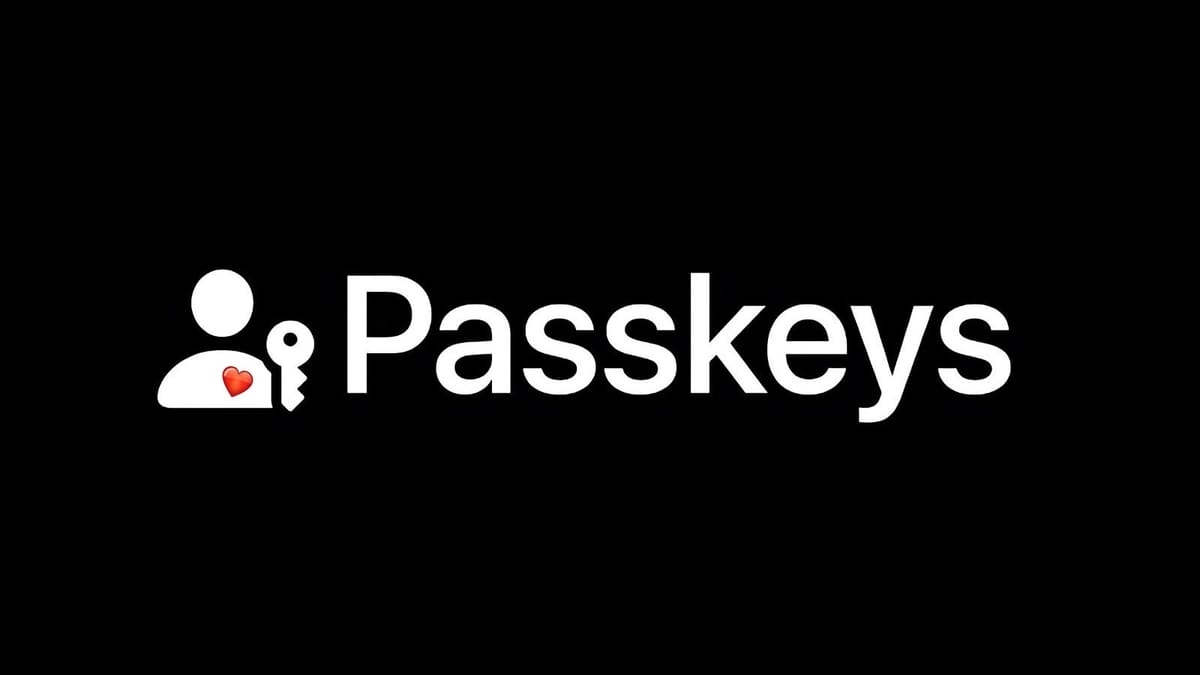 The Passkeys logo with a heart superimposed on the human figure